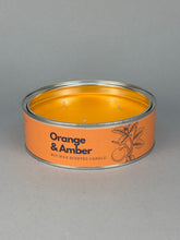 Orange & Amber Candle