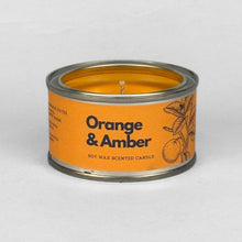 Orange & Amber Candle