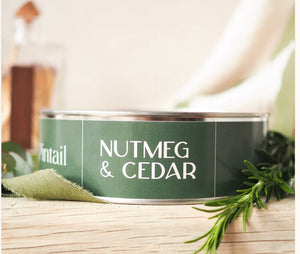 Nutmeg & Cedar Large Candle