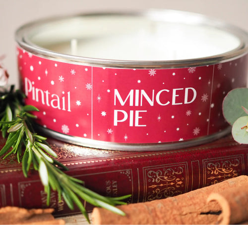 Warm Mince Pie Large Candle