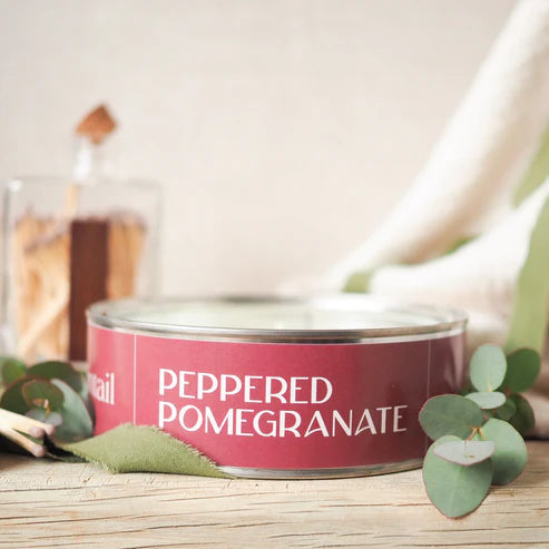 Peppered Pomegranate Large Candle