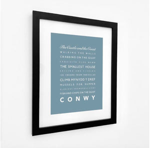 Conwy Seaside  Print